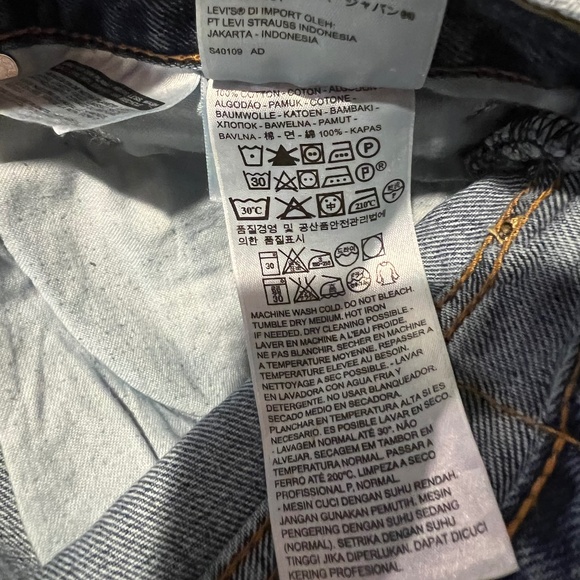 Levi 505 Jeans 100% Cotton 5 Pocket Classic Fit - Picture 7 of 7